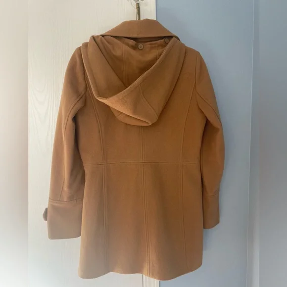 Michael Kors Camel Colored Wool Coat - Picture 7 of 7